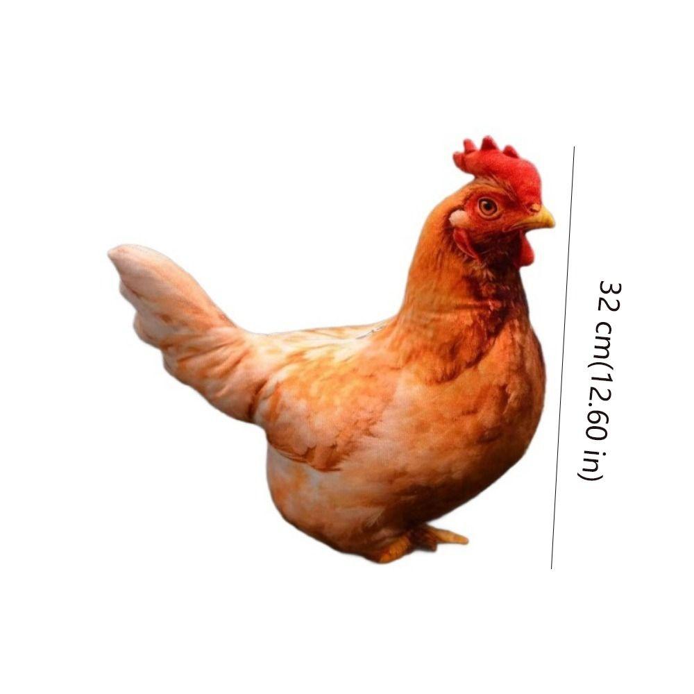 32 cm Game Stuffed Doll Cute Rooster Plush Toy Plush Doll Chicken Stuffed Toy Home Decor