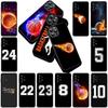 Number Football Basketball 10 24 Phone Cover Case for Samsung Galaxy A35 A36 A55 A26 A05 A06 A14 A50 A51 A53 A54 A12 A13 A23