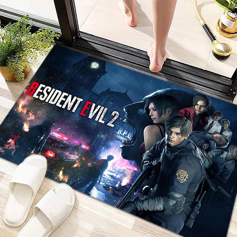 Gioco Sci-Fi Resident Evil, Umbrella Corporation, tappeto morbido, soggiorno di casa, tappetino per sedia da ufficio, zerbino, zerbino tappeto U4