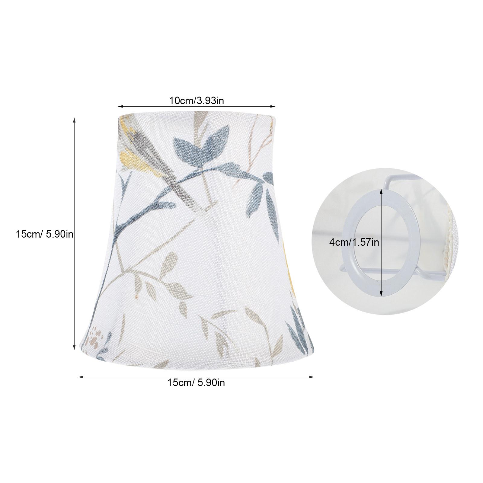 

Simple Elegant Fabric Lamp Shade for Table Desk Floor Lamps E27 Socket Replacement Light Cover Decorative Lampshades Home Use