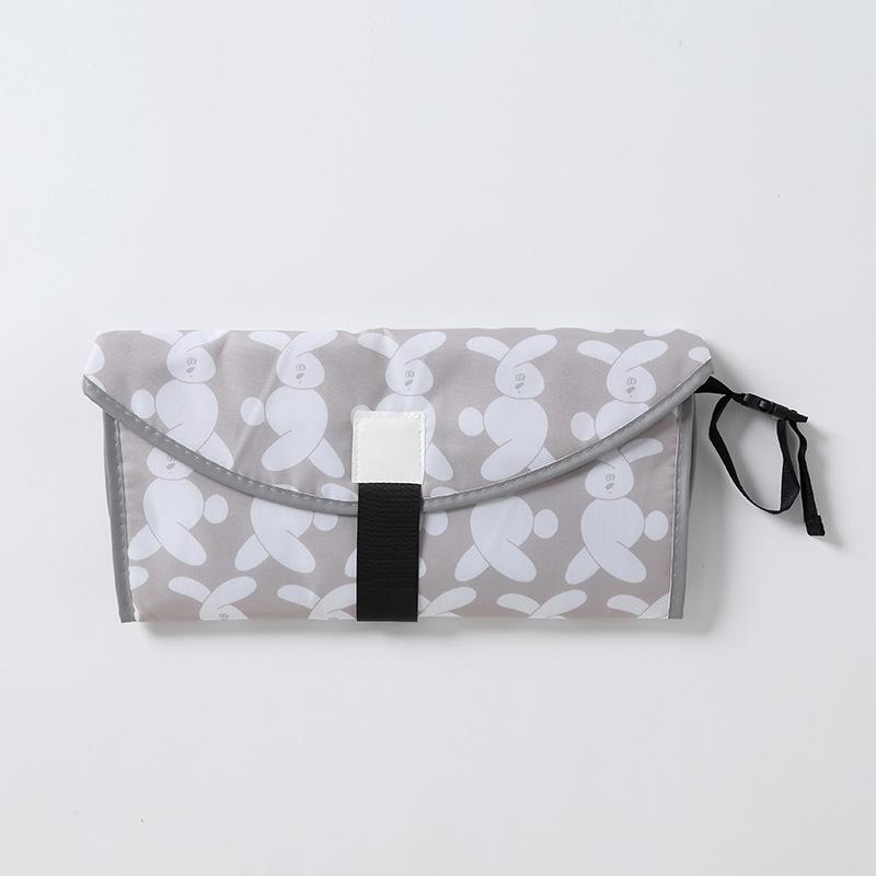Portable Polyester Baby Changing Mat, Universal Waterproof Diaper Changing Pad for Infant Care
