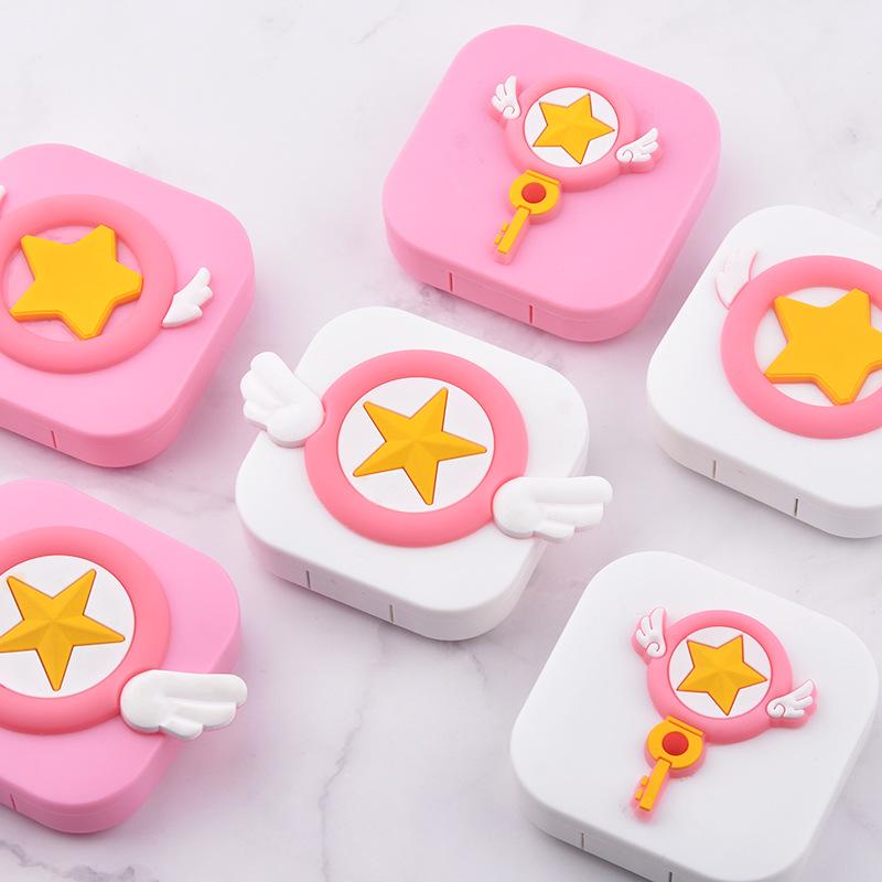 

Набор Чехол для очков и контактных линз Девичье сердце с крыльями