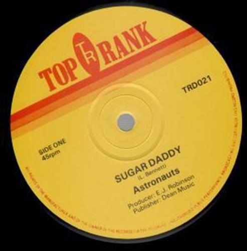

12inch Record ASTRONAUTS - Sugar Daddy TRD021 Top Rank UK Reggae, Ska & Dub Used