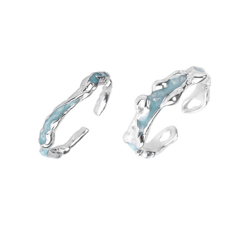 Chic Contemporary Style Adjustable Copper Ring For Women Unique Fashion Statement