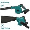 288V 1500W Cordless Air Blower 180°Rotation 19000R/Min Electric Suction & Blowing Leaf Dust Collector Cleaner