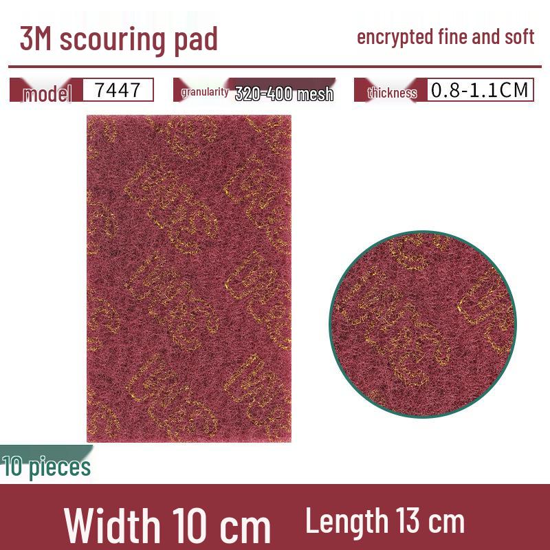 3M Stainless Steel Scouring Pad Roll for Kitchen Pot Brush & Rust Removal