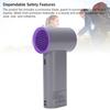 Portable Handheld Fan, Gray, 3600mAh, USB Rechargeable, Quiet & Adjustable