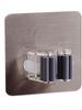 Wall Mounted Mop Holder Brush Broom Hanger Storage Rack Bathroom Cleaning Tool  Organizer Hanging Pipe Hooks mop holder