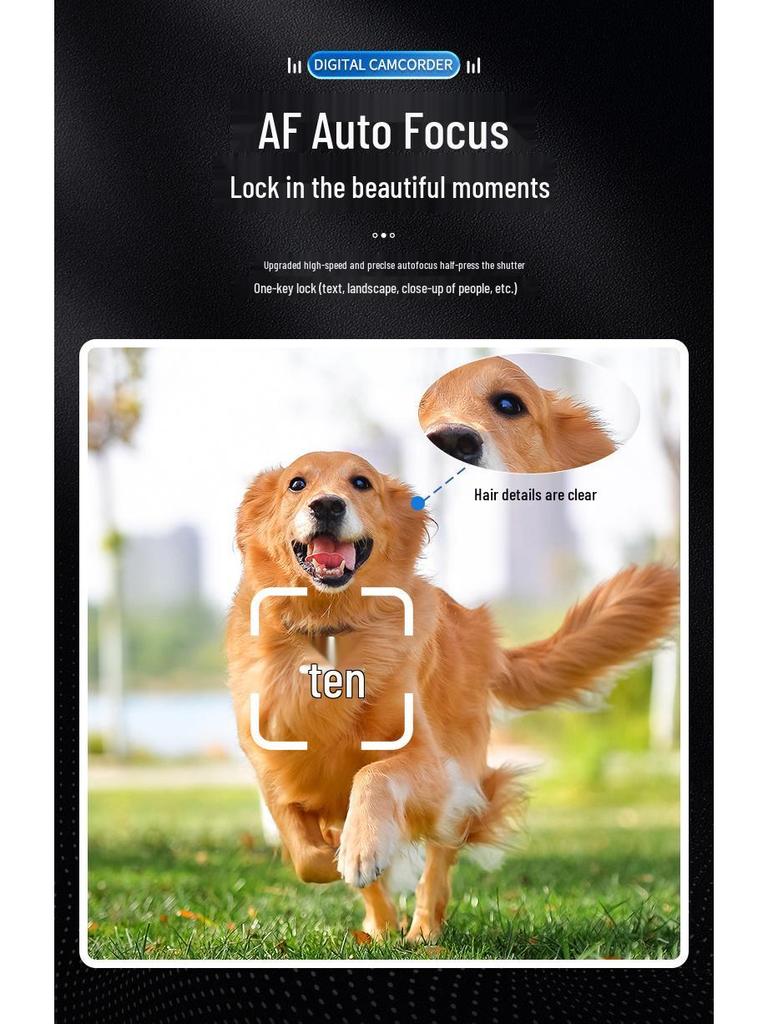 Temu 4K Ultra HD WiFi Camera: Stylish Digital Camera for High-Definition Photos and Videos