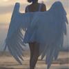 White Angel Wings Dance Props – Elegant Swan Simulation Feathers for Photo Shoot, Cosplay, and Decoration