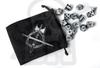Bmbg0311 Sakiewka Silver Weapon V2 15x12cm