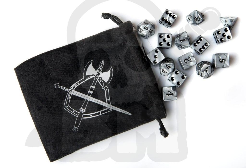 Bmbg0311 Sakiewka Silver Weapon V2 15x12cm