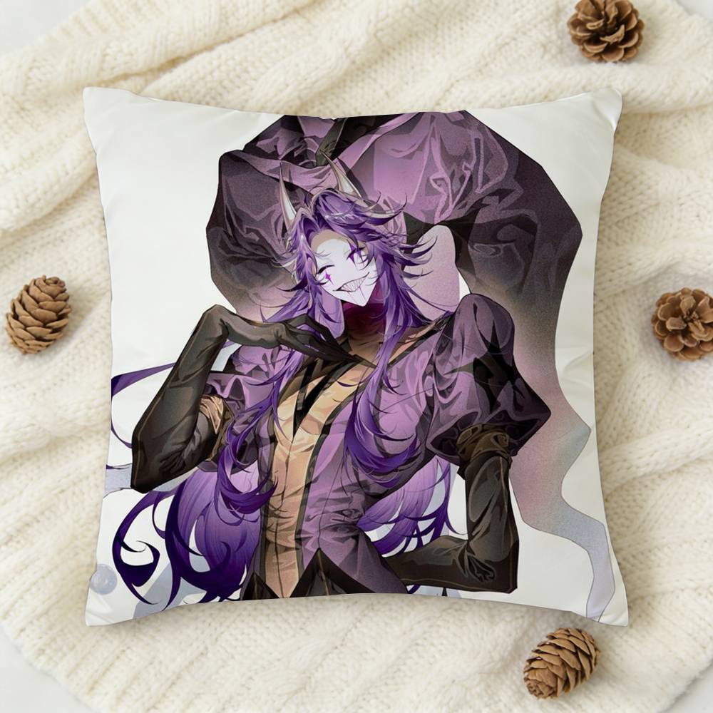 Jester Doublesided Printed Square Decorative Cushion Cover for Sofa Living Room Home Decor