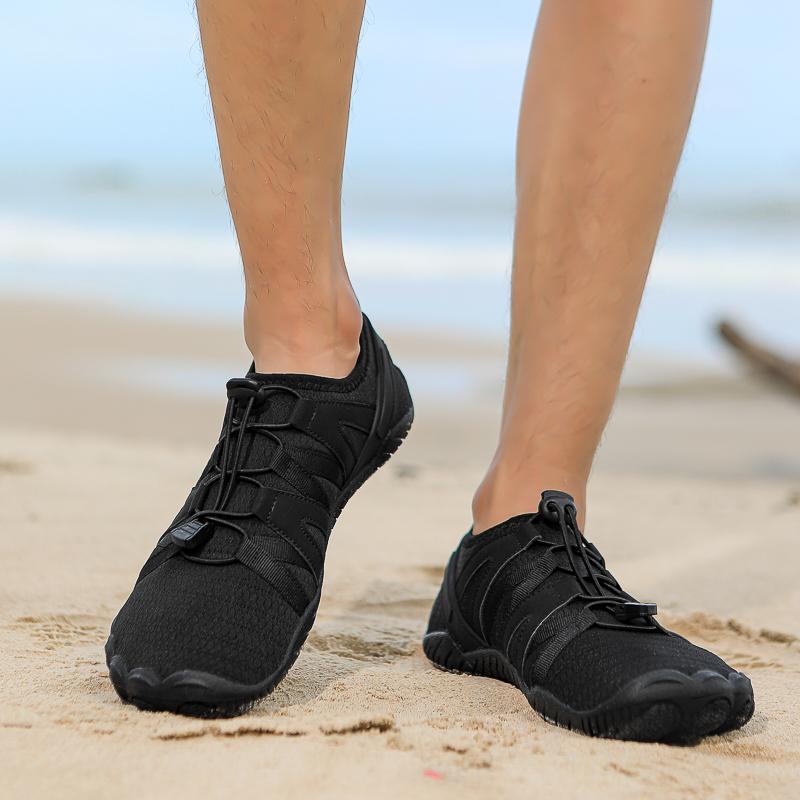 Beach Wading Sneakers Aqua Shoes for Women Men Barefoot Water Sports Shoes Outdoor River Trekking Wading Shoes Anti-slip