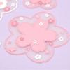 Cherry Blossom Silicone Cup Coaster PVC Dining Table Mat Heat Insulation Pad Bowl Pad
