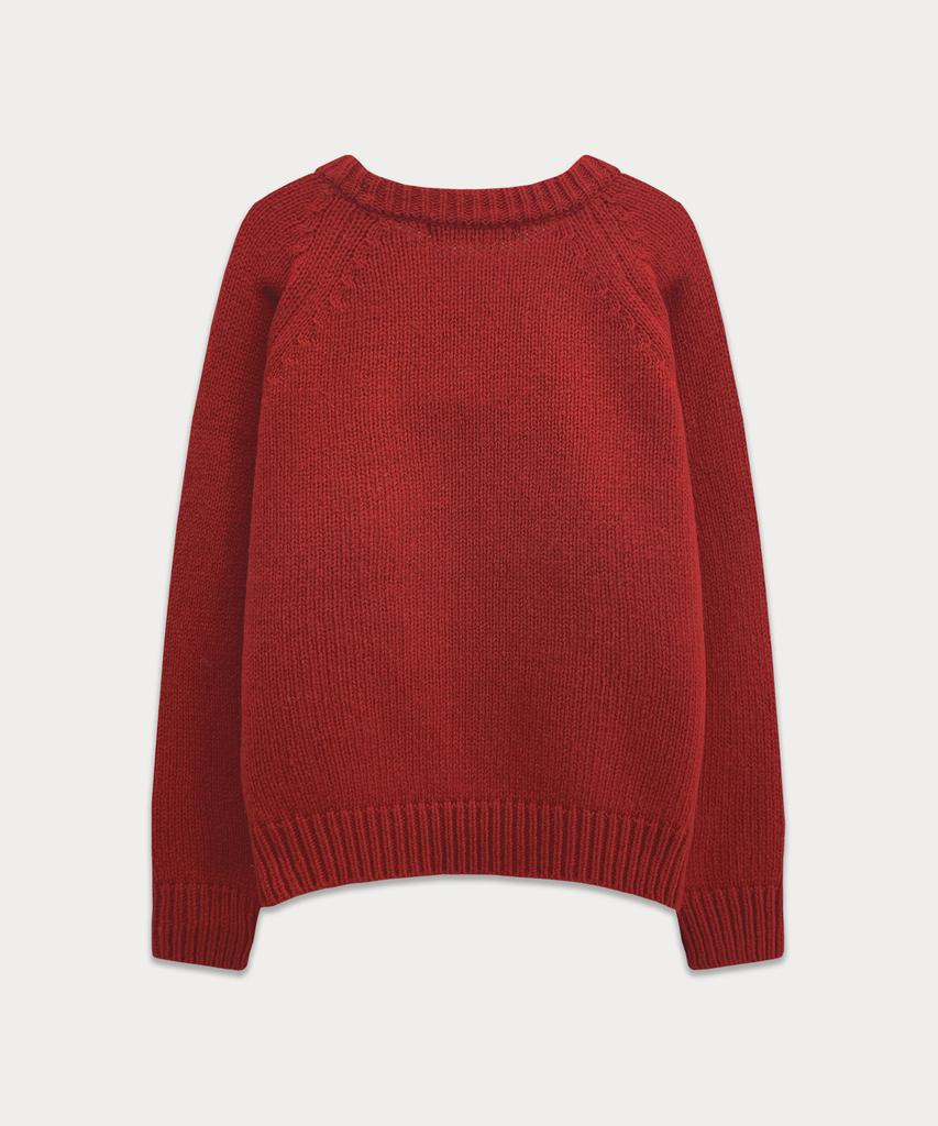 Sseomweeobeoteo Kevin Wool Knit - Vintage Red