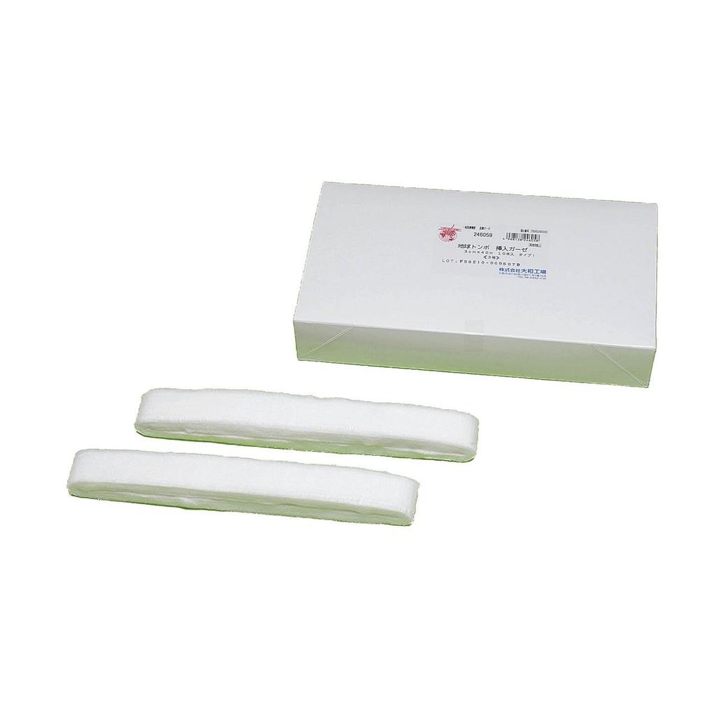Daiwa Kojo Chikyu Tombo Medical Ribbon Gauze Size 1.5 Pack of 10