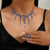 Alloy Necklace Set - Fashionable Banquet Jewelry Chain For Women - Bridal Wedding Jewelry Set