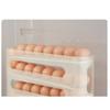 Slide Egg Storage Box 4-storey Ladder Type Egg Box Storage Refrigerator Side Door Large Capacity Automatic Egg Roller
