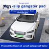 Felt Waterproof Oil-proof Mat Rectangle Garage Floor for Under Car, Dark Grey Motorcycle Oil Spill Mat, Absorbent Carpet Parking Non-Slip Backing