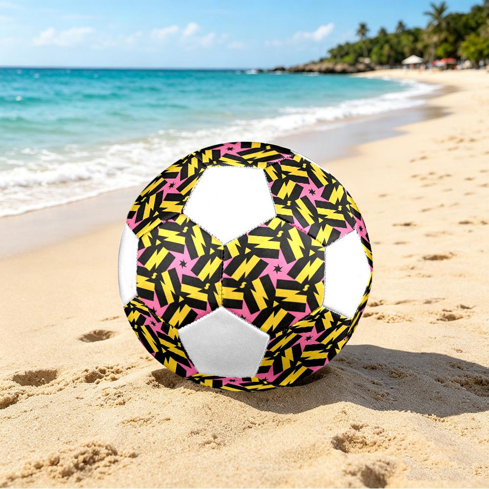 1pc Energy Burst Lightweight PVC Training Soccer Ball, Size 5, Suitable for Indoor and Outdoor TrainingGift Y60333