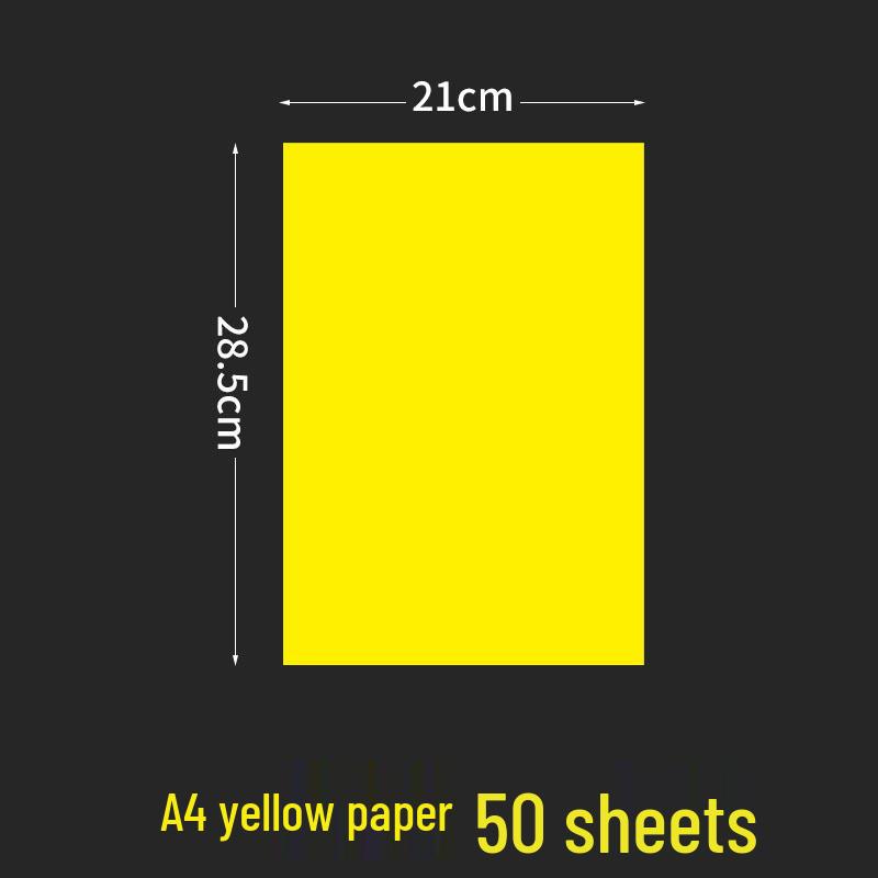 Large Blank Handwritten Poster Paper for Creative Advertising - White, Yellow, Red