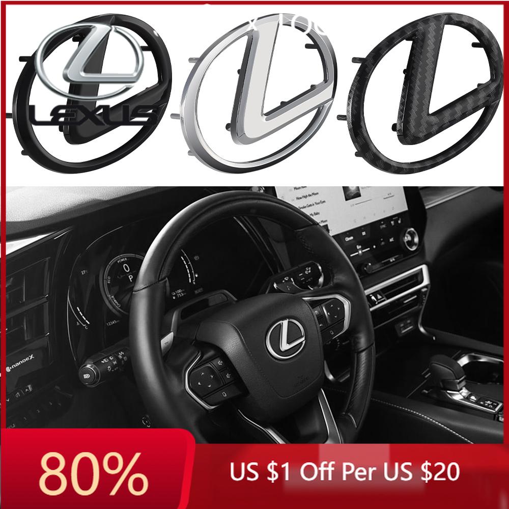 2026 Hot Interior Stickers Car Logo Steering Wheel Center Emblem Buckle For Lexus LS LC ES RZ IS350 ES300 GS350 CT200h GX460 LX5