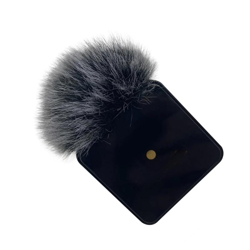 A plush windshield cover to replace Rod Wireless GO II wireless microphone
