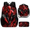 Spider-Man School Bag Lunch Bag Pencil Bag Elementary School Backpack Cartoon Peripheral Backpack Children's Bag Three-piece Set