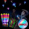 New 50/30/10/5/1Pcs Amazing Light Toy Arrow Rocket Helicopter Flying Toy LED Light Toys Party Fun Gifts Rubber Band Catapult
