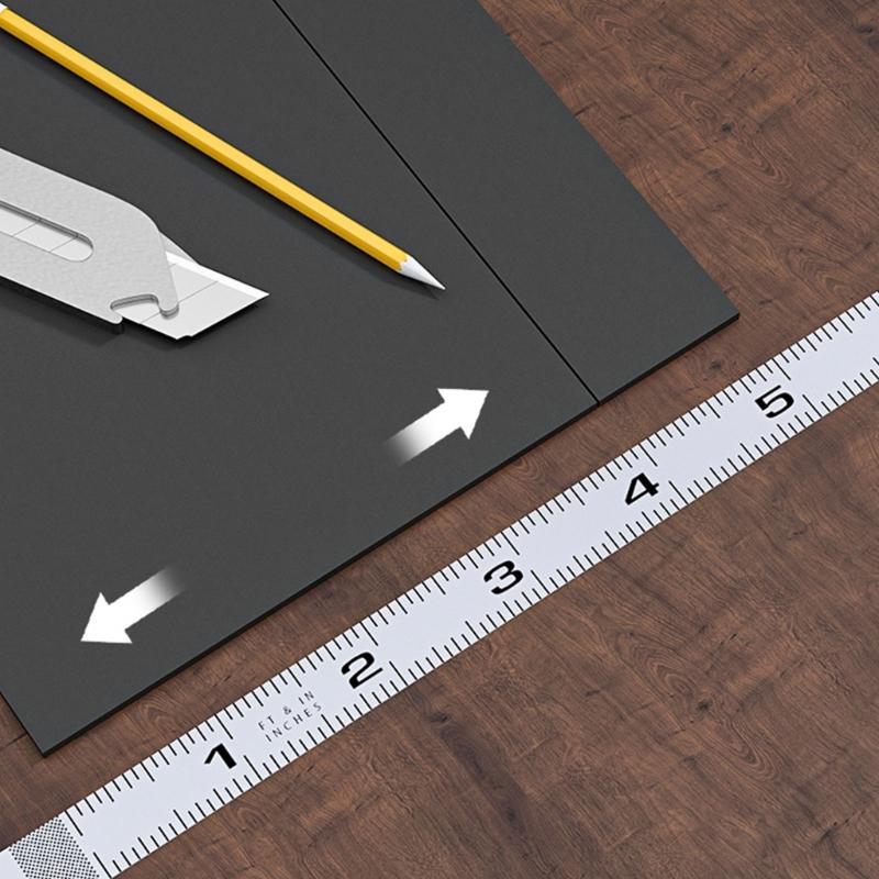 Carbon Steel Construction Tape Ruler For Professional Craftsmen And Accurate Measurements Flexible Adhesive Tape Measure