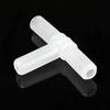 HOT! 10pcs Plastic Aquarium Air Tee Joints T 3 Ways Joints T-junction Fish Tank Air Pump Line Tubing Pipeline Connectors
