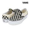 Sneaker Classic Checkerboard Platform Slip On White Vn00018ebww