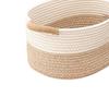 Nordic Cotton Rope Woven Storage Basket Handcrafted Storage Bins Makeup Cosmetic Holder for Living Room Bedroom Tabletop Clothes