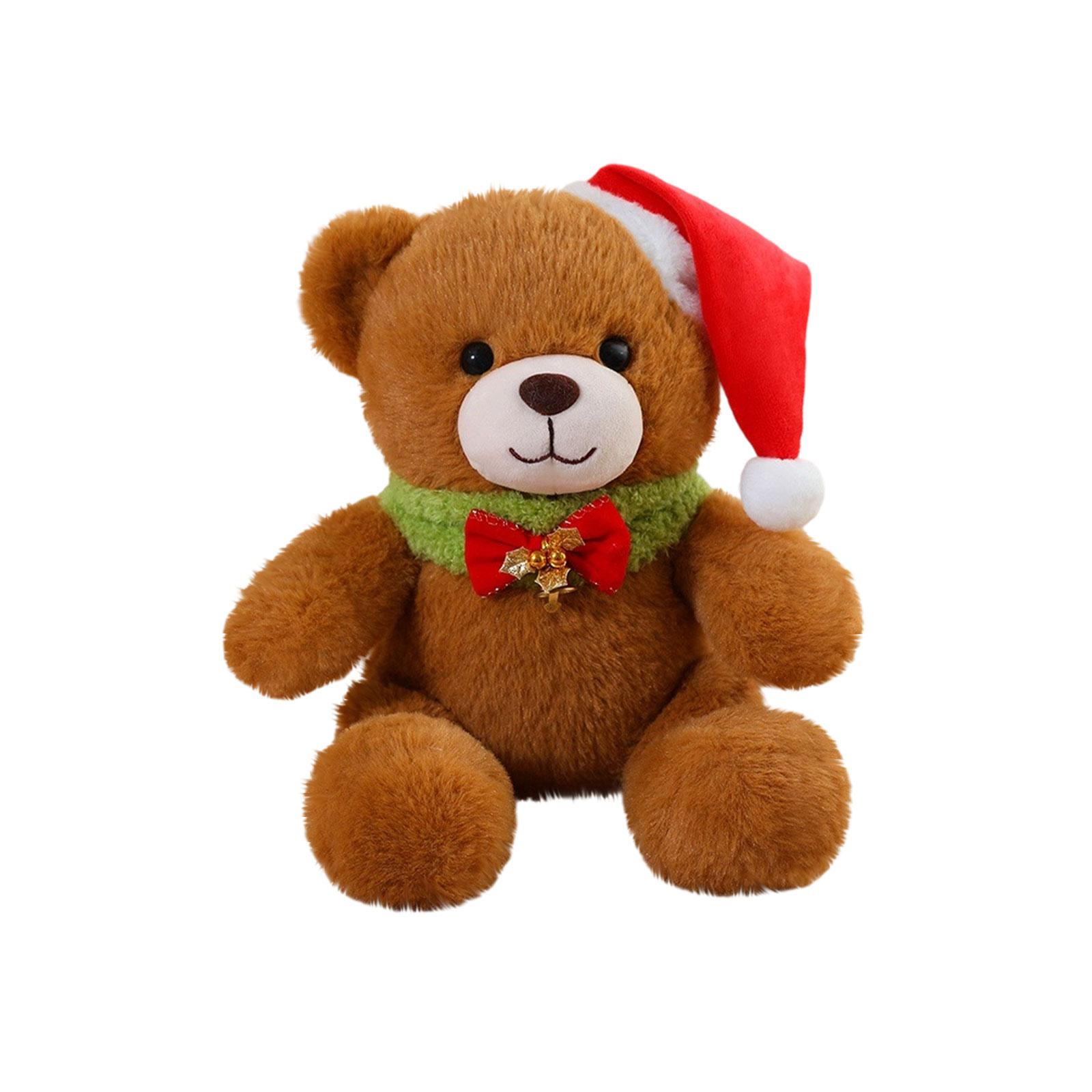 

Колокольчик Рождественский Медведь Плюшевая Игрушка Кукла Милый Медведь Кукла Рождественский Подарок One Size