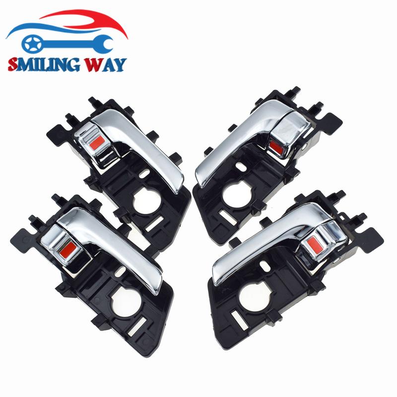 1/2/4 Pcs Chrome Front / Rear Left or Right Ide Door Handle For Kia Cerato Forte Koup 1.6L 1.8L 2.0L 2009 2010 2011 2012 2013