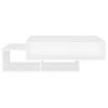 Coffee Table White 105 X 55 X 32 Cm Engineered Wood