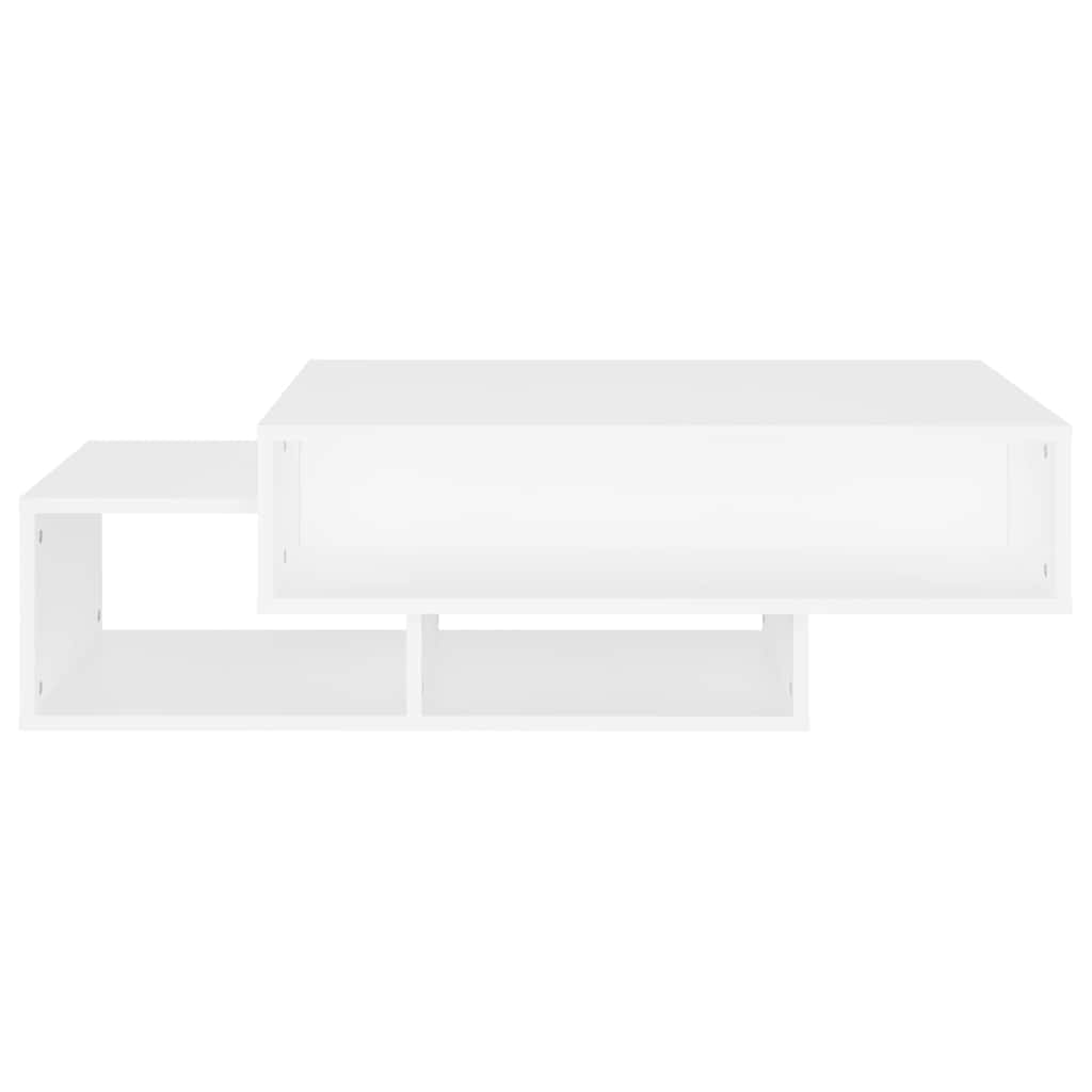 Coffee Table White 105 X 55 X 32 Cm Engineered Wood