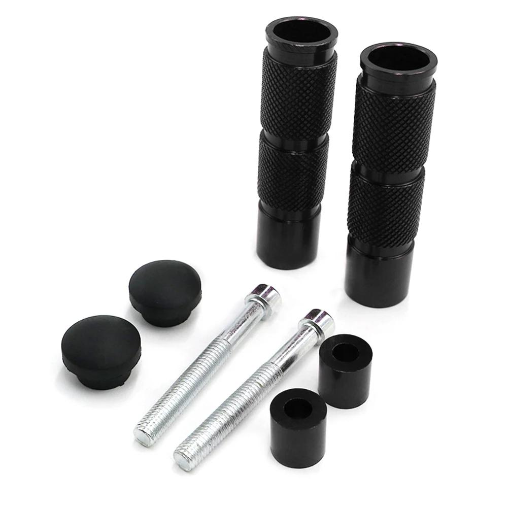 

Pair Motorcycle Foot Pegs Rear Passenger Footrest Pedal Off-Road Platform for Dirt Bikes And E-Motorcycles чёрный