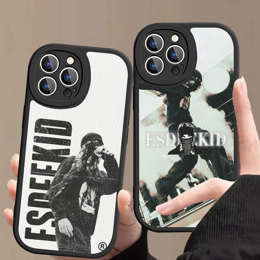 Singer E-EsDeeKid For IPhone 16 15 14 13 12 11 Pro Max Plus Leather Phone Cover