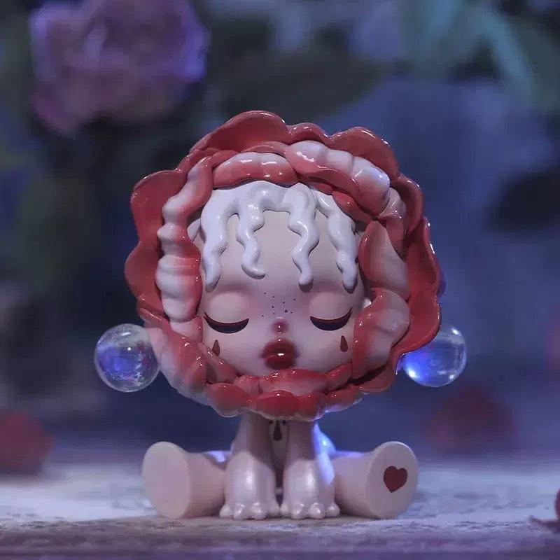 

Milin Castle Series Red Rose Blind Box Handmade Toy Car Ornament Gift