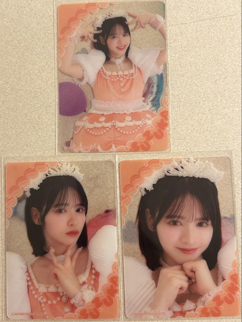 

[Б/У] Чинзей Сузука FRUITSZIPPER 3-я годовщина. Прозрачная карта Завершено