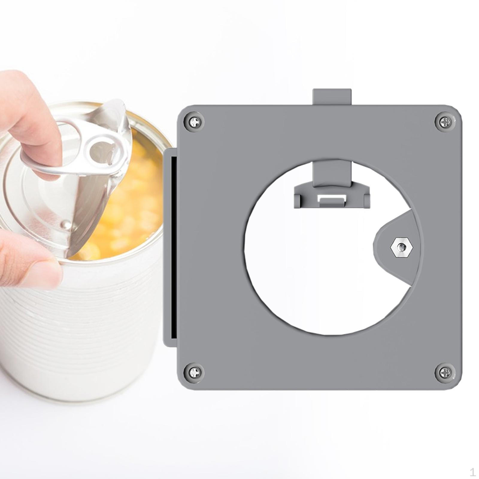 

Beer Can Opener Energy Drinks Remover for Canned Wine and Cocktails Iced серый