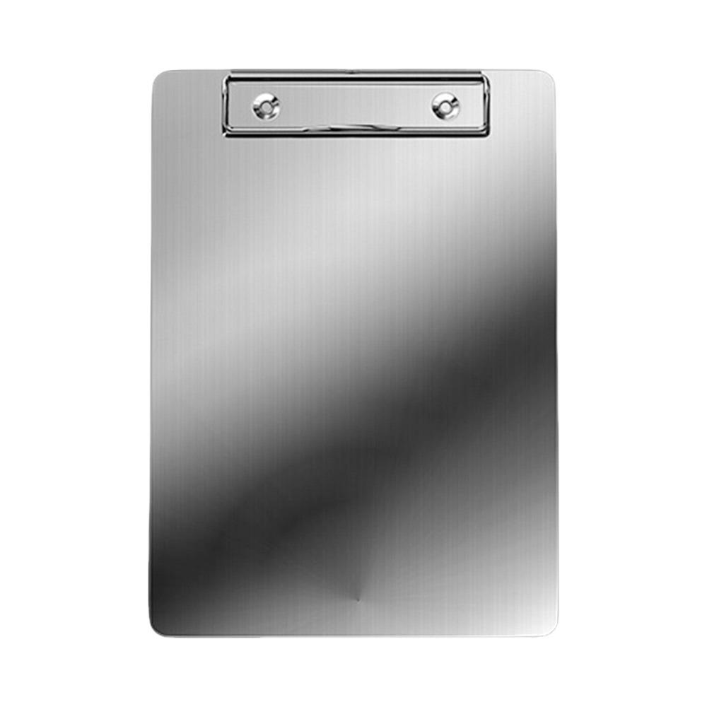 Pevná složka A4/A5 Zlatá/Stříbrná Psací podložka s klipem na poznámky Klipy Podnikání