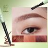 10 Color Ultra Fine Triangle Eyebrow Pencil Precise Brow Definer Long Lasting Waterproof Morandi Cool Brown Eyebow Makeup