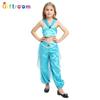 Children's day makeup stage performance costumes girls princess jasmine dress search banner set princess jasmine children's clothing