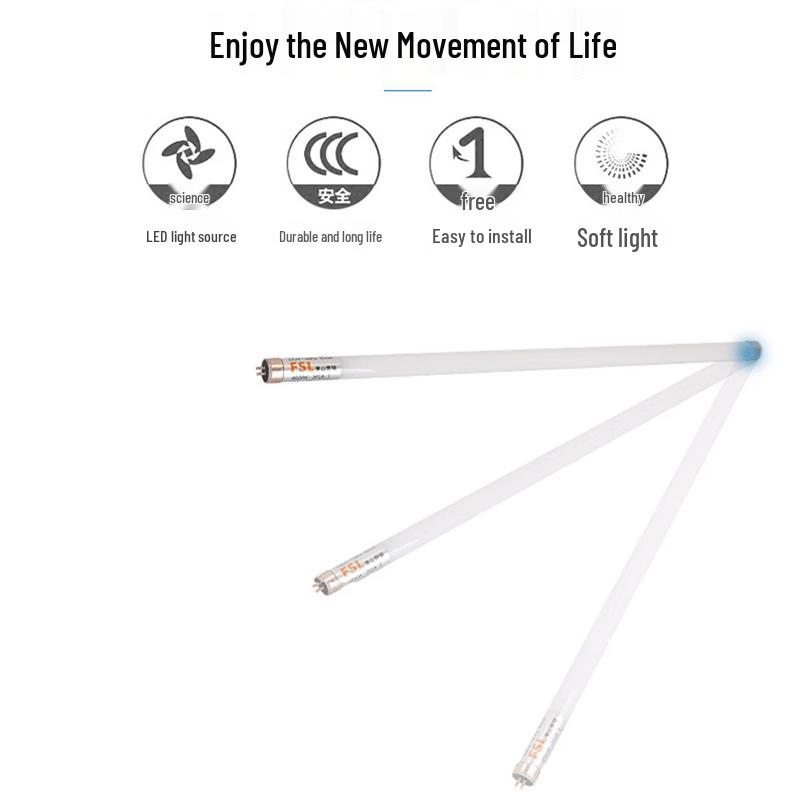 FSL T5 LED Tube Light, Double-Ended Power