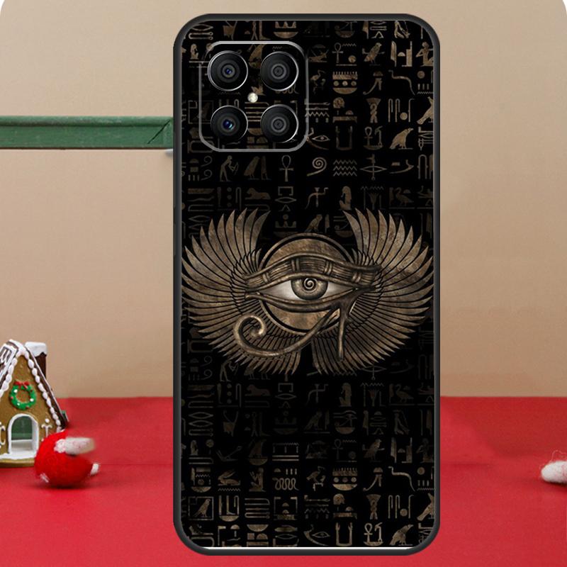 Egyptian Eye Of Horus Case For Honor Magic 7 Lite 6 8 Pro Honor 400 200 70 90 X8c X8b X9a X9b X9c X9d Win RT Cover