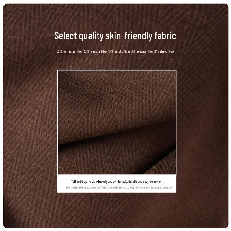 Izzue Women's Wool Blend Wide-Leg Pants