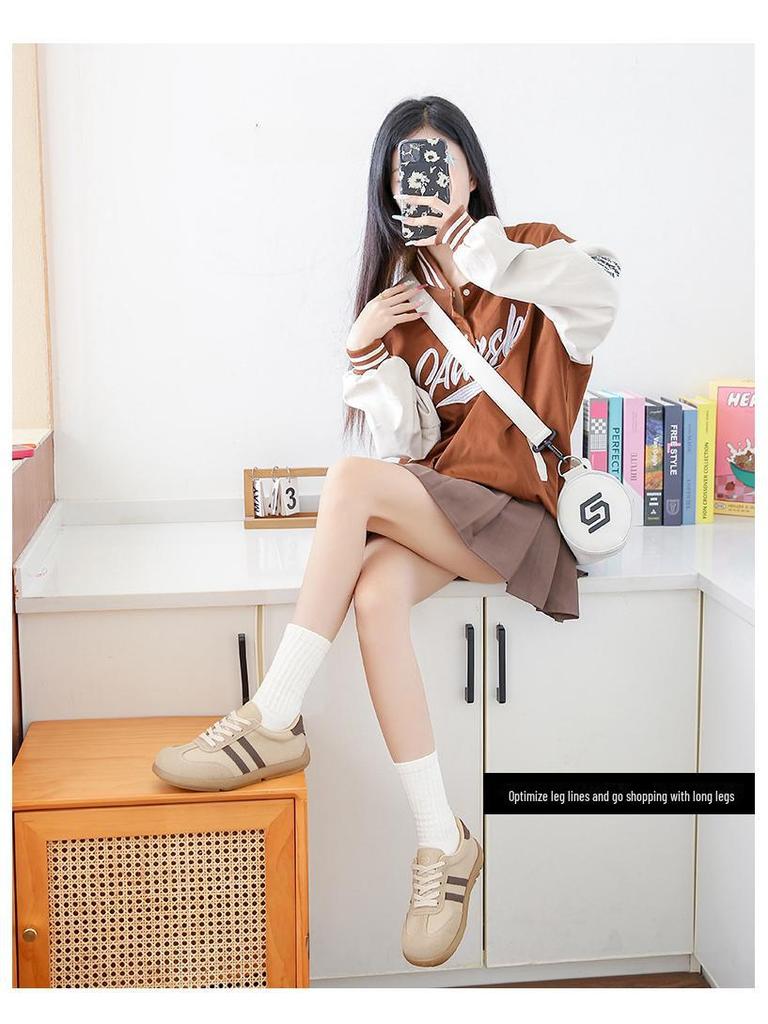 2024 Koreańskie Damskie Jesienne Buty do Biegania Forrest Gump - Modne, Codzienne, Studenckie Sportowe Sneakersy (Model 287-1)